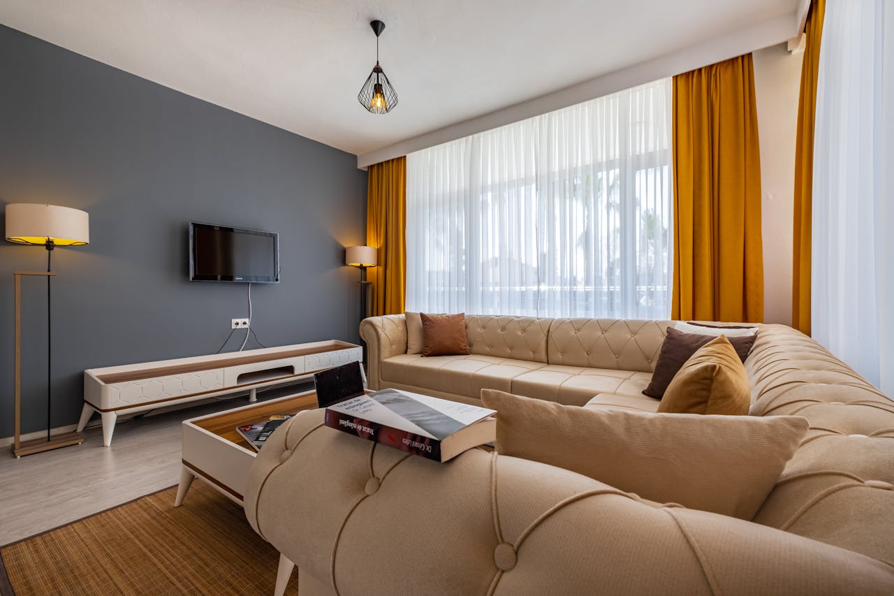 Layered lighting for living rooms